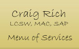 alt="about Craig Jay Rich LCSW offers substance abuse treatment at Columbus Aftercare in Columbus, GA"